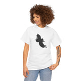 Cat Silhouette Graphic Tee