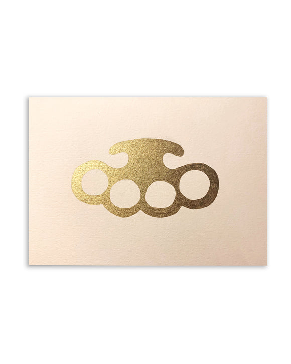 Brass Knuckles | Screenprint