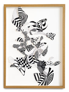 Get Lost collage / 19.75" x 27.5"