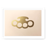 Brass Knuckles | Screenprint